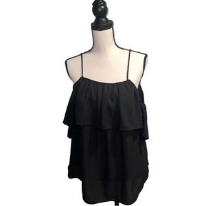 *Blue rain- Black tank top